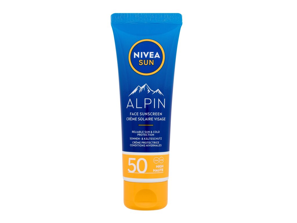 Nivea Sun Alpin Face Sunscreen 50ml veido apsauga