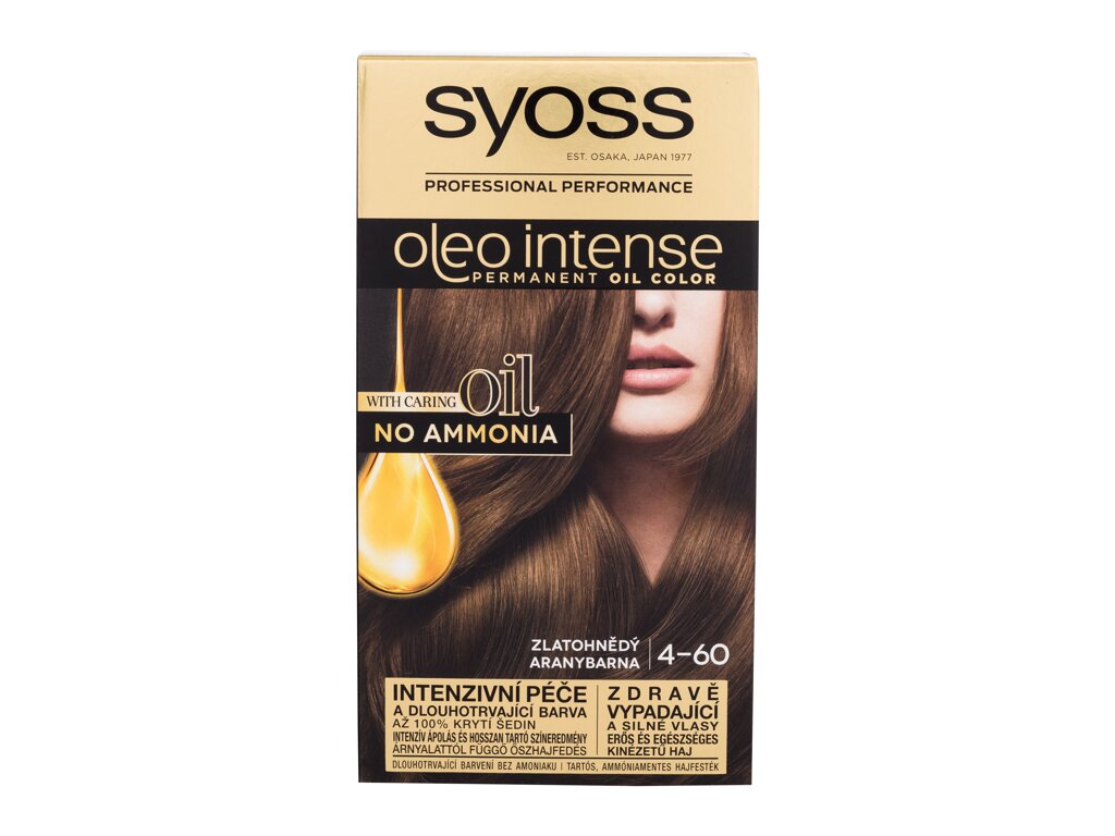 Syoss Oleo Intense Permanent Oil Color 50ml moteriška plaukų priemonė