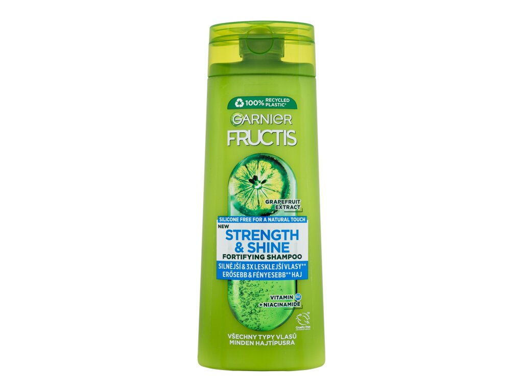 Garnier Fructis Strength & Shine Fortifying Shampoo 250ml šampūnas