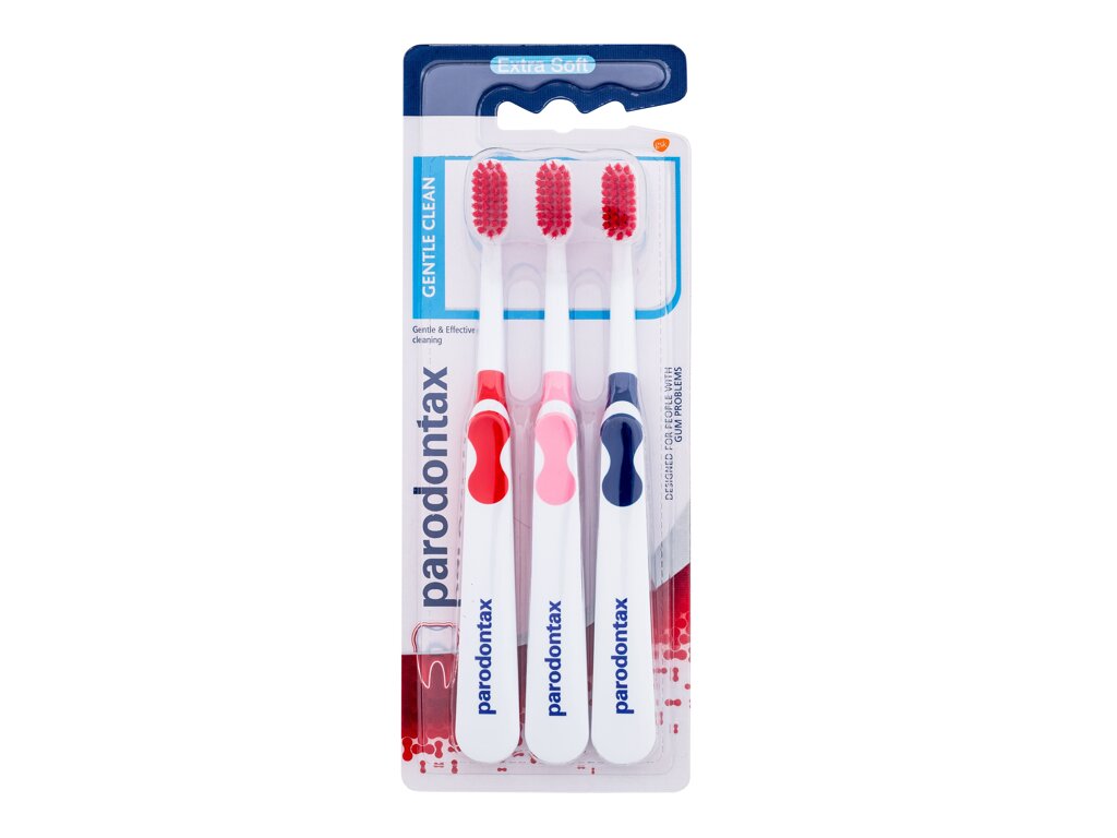 Parodontax Gentle Clean Extra Soft 3vnt dantų &scaron;epetėlis