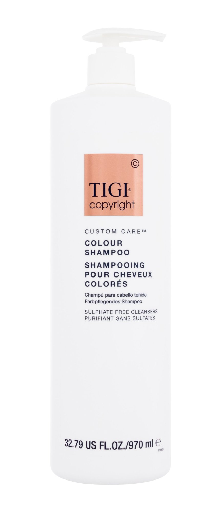 Tigi Copyright Custom Care Colour Shampoo 970ml šampūnas