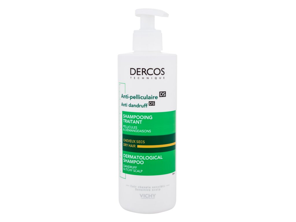 Vichy Dercos Anti-Dandruff Dry Hair 390ml &scaron;ampūnas (Pažeista pakuotė)