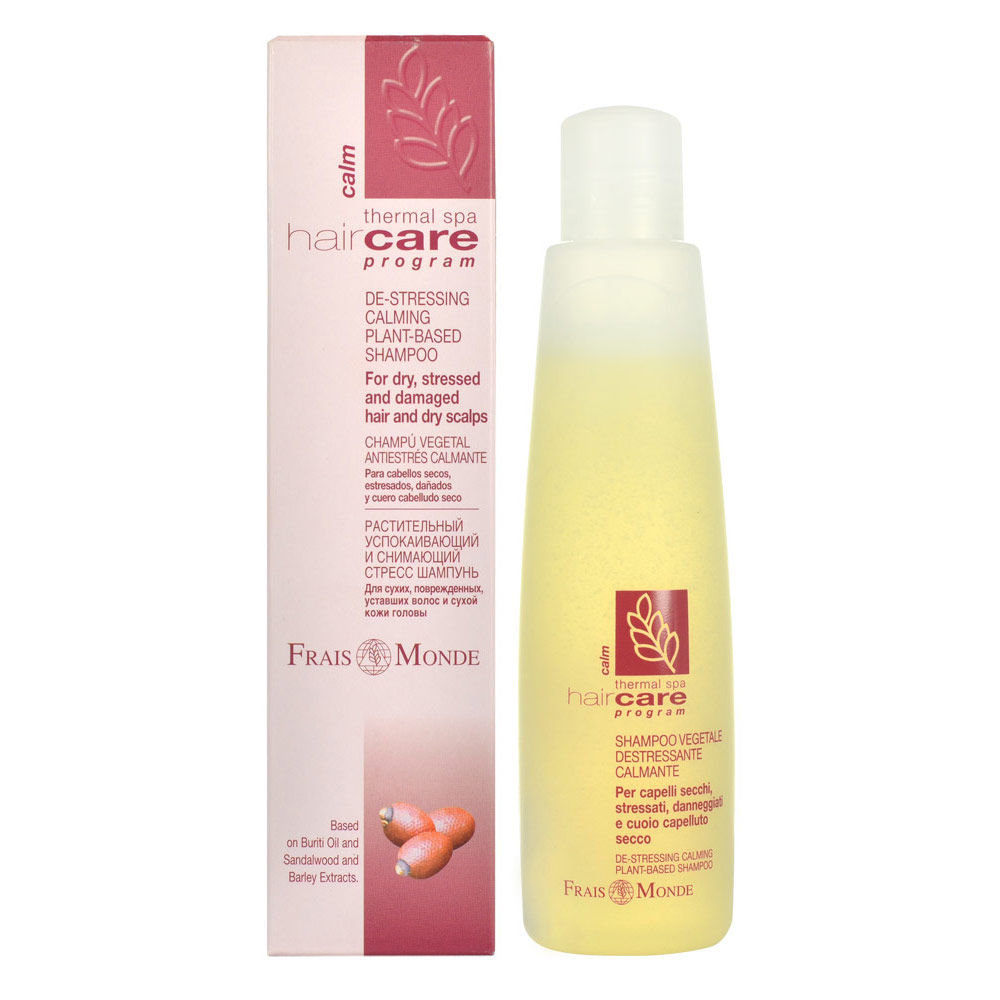 Frais Monde Hair Care Program Calm De-Stressing Calming Plant-Based 200ml šampūnas (Pažeista pakuotė)