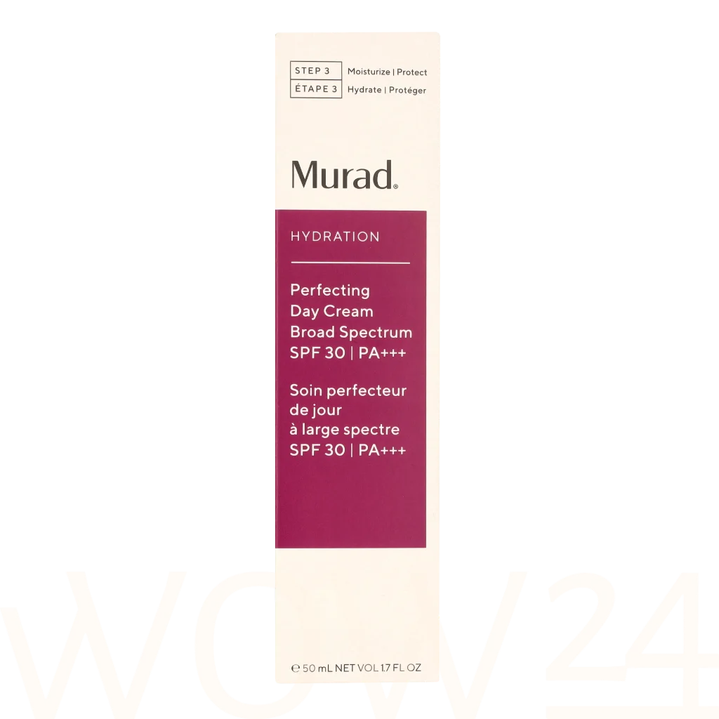Murad Skincare Murad Hydration Perfecting Day Cream Broad Spectrum SPF30 natūrali veido odos priežiūros priemonė