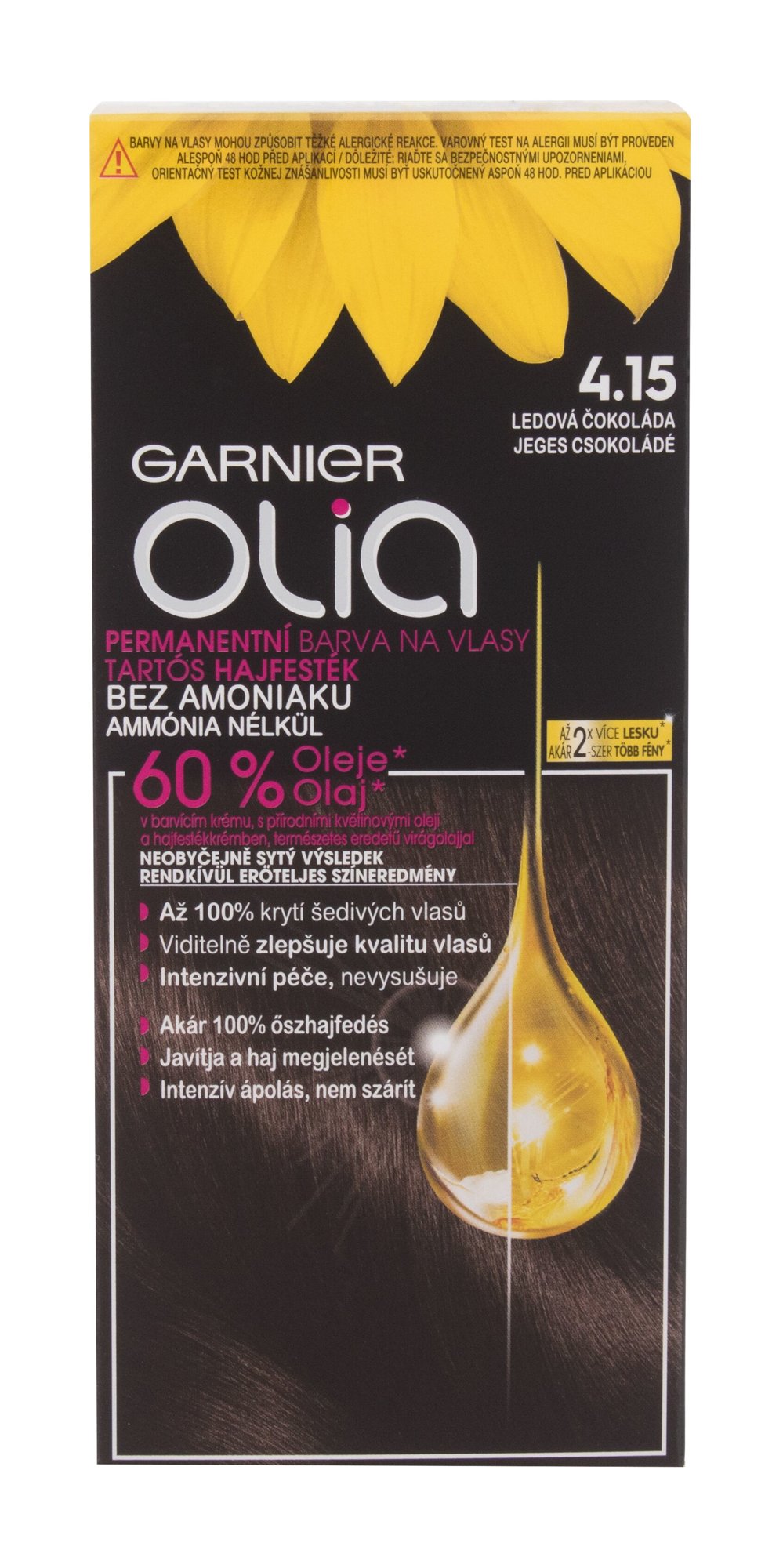 Garnier Olia 50g plaukų dažai (Pažeista pakuotė)