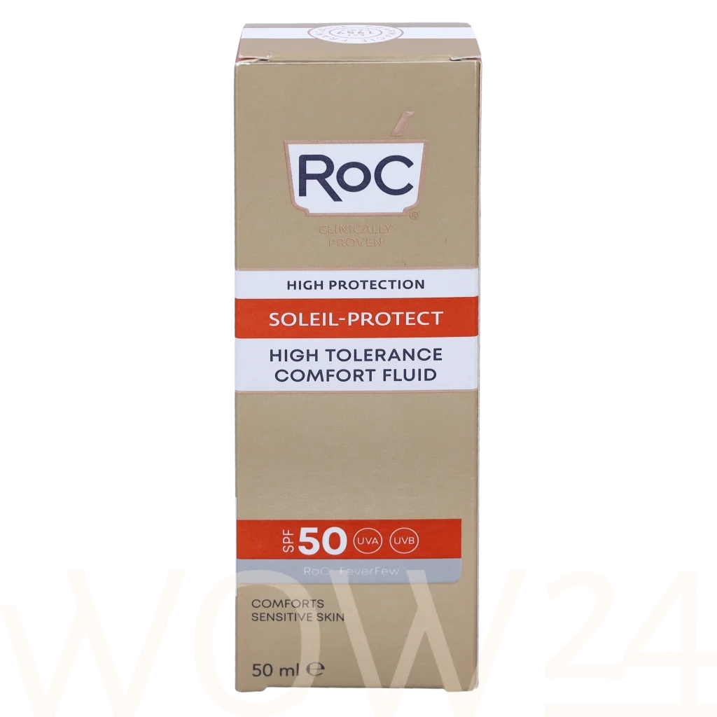 RoC RoC Soleil-Protect High Tolerance Fluid SPF50+ 50 ml veido apsauga