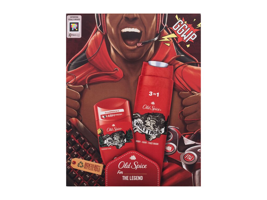 Old Spice Wolfthorn Dezodorantas 50 ml Damaged box Set