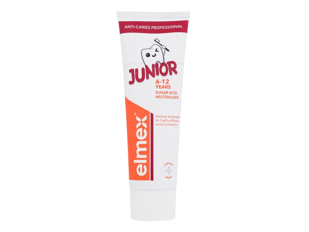 Elmex Anti-Caries Professional Junior 75ml dantų pasta (Pažeista pakuotė)
