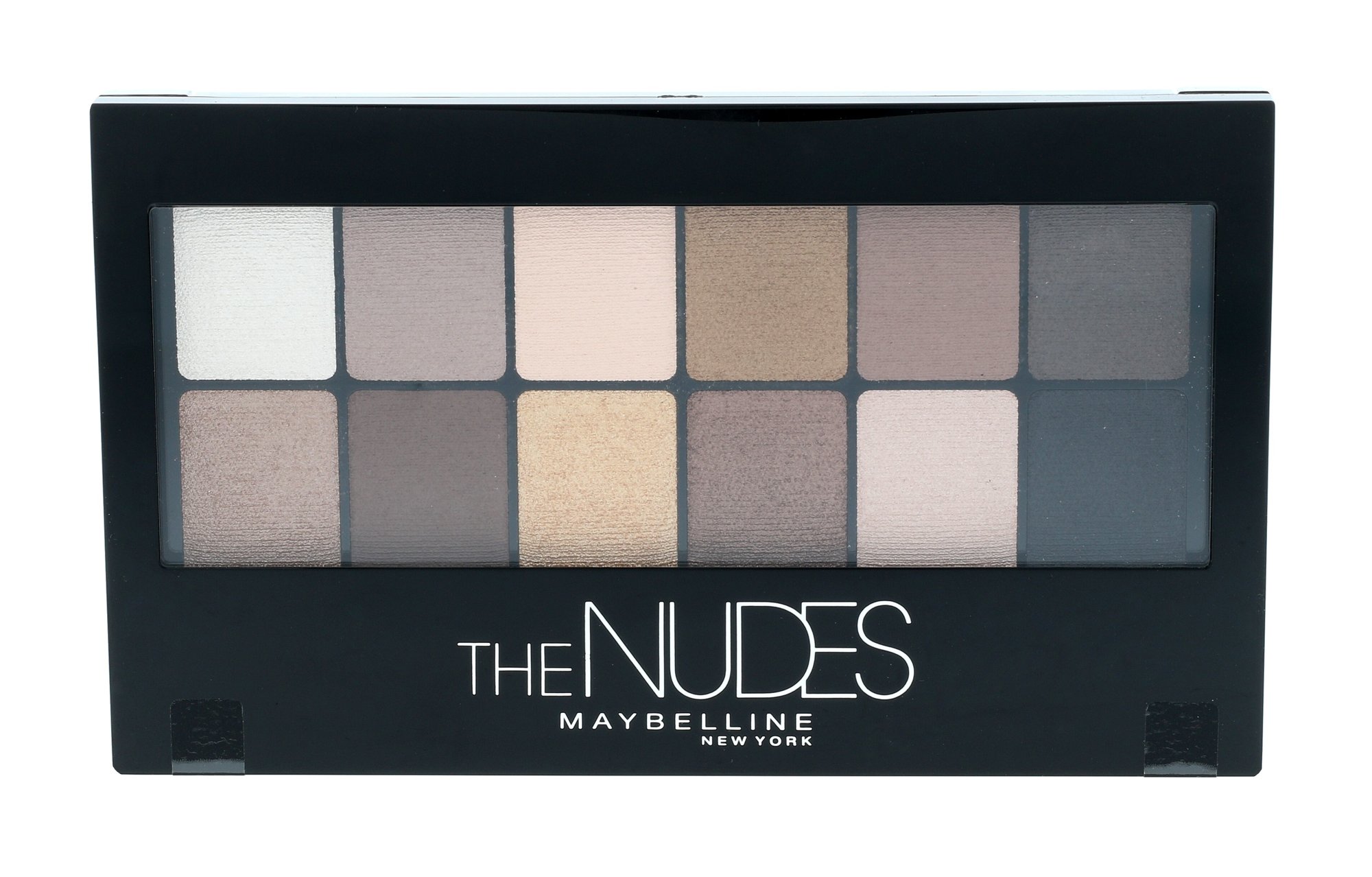 Maybelline The Nudes Eyeshadow Palette 9,6g šešėliai (Pažeista pakuotė)
