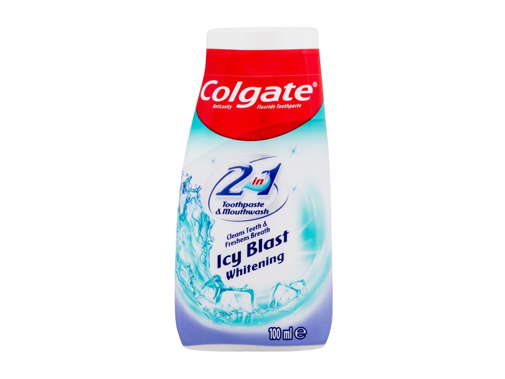 Colgate Icy Blast Whitening Toothpaste & Mouthwash dantų pasta