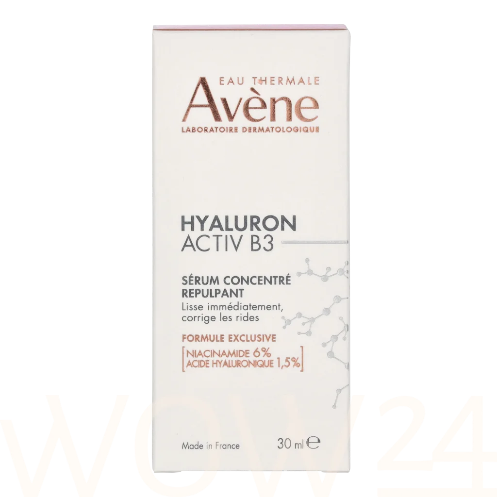 Avene Hyaluron Activ B3 Concentrated Plumping Serum Odos serumas Veido serumas Moterims