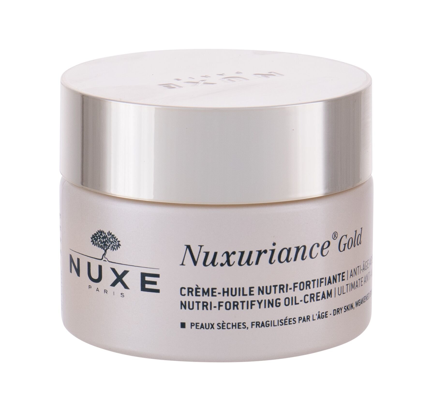 Nuxe Nuxuriance Gold Nutri-Fortifying Oil-Cream Dieninis kremas 50 ml Damaged box