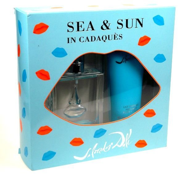 Salvador Dali Sea & Sun in Cadaques Eau De Toilette 50 ml Damaged box Set