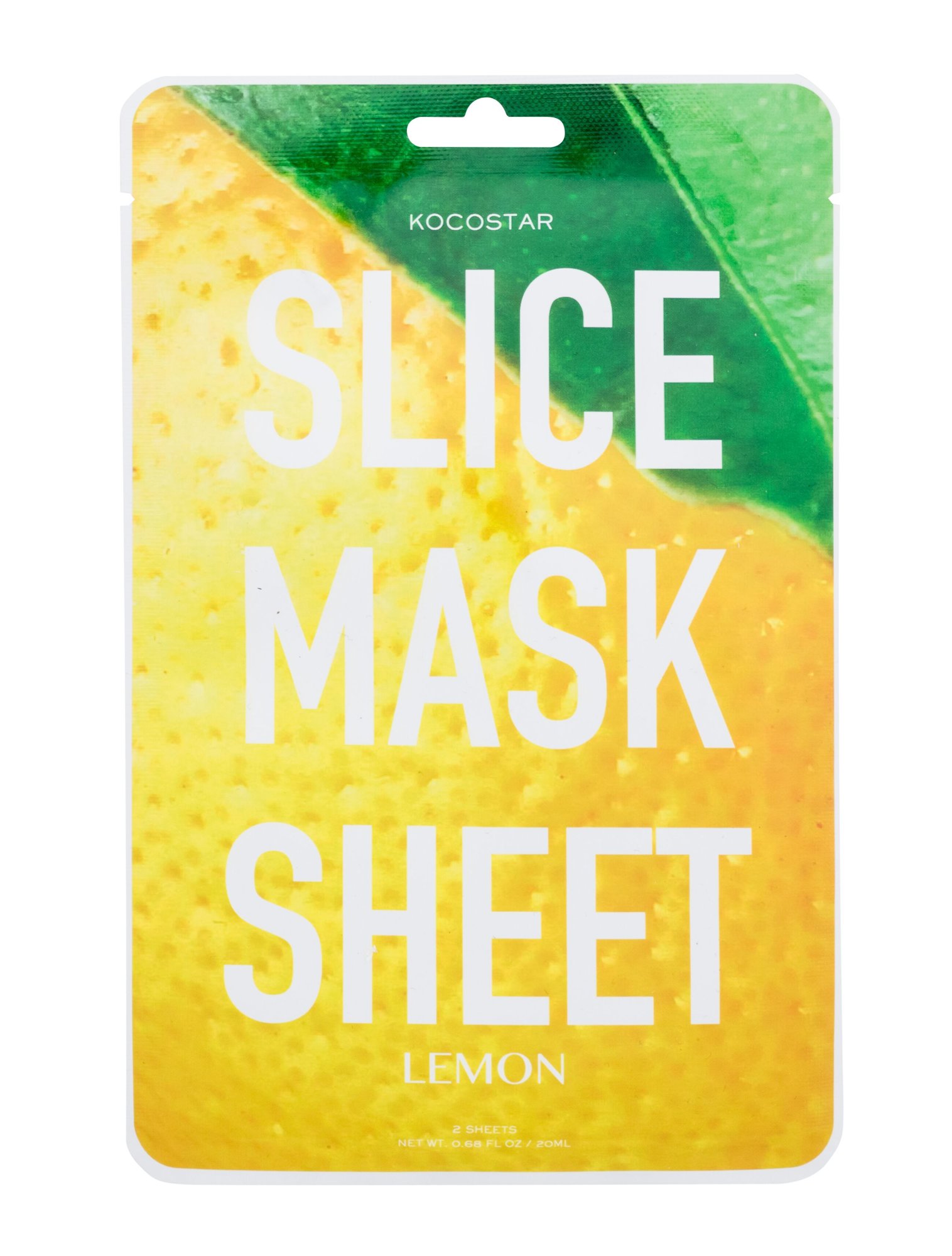 Kocostar Slice Mask Lemon Veido kaukė