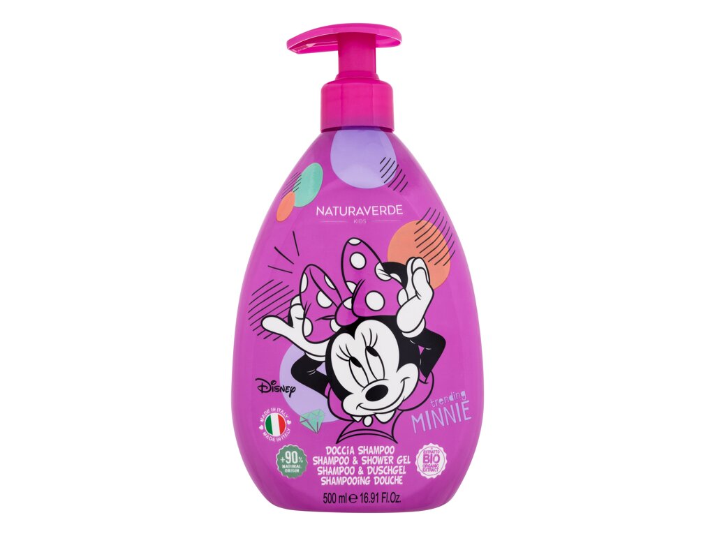 Naturaverde Minnie Mouse Shampoo & Shower Gel &scaron;ampūnas