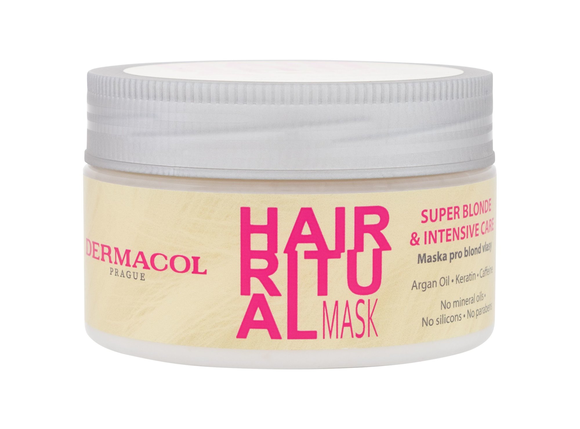 Dermacol Hair Ritual Super Blonde Mask plaukų kaukė