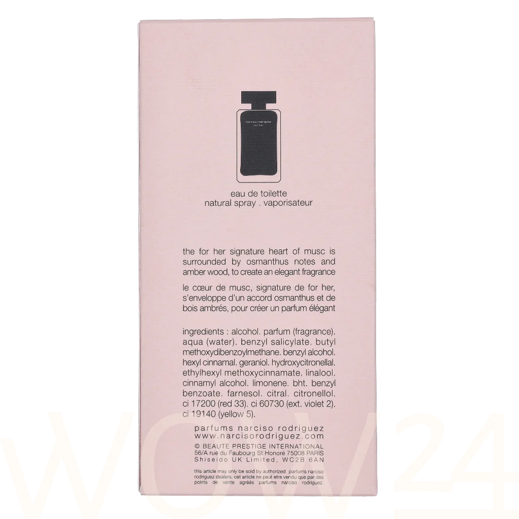 Narciso Rodriguez Narciso Rodriguez For Her Edt Spray 100 ml kvepalai Moterims EDT