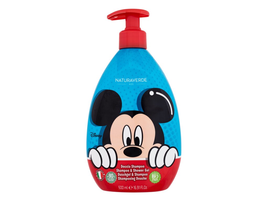 Naturaverde Mickey Mouse Shampoo & Shower Gel &scaron;ampūnas