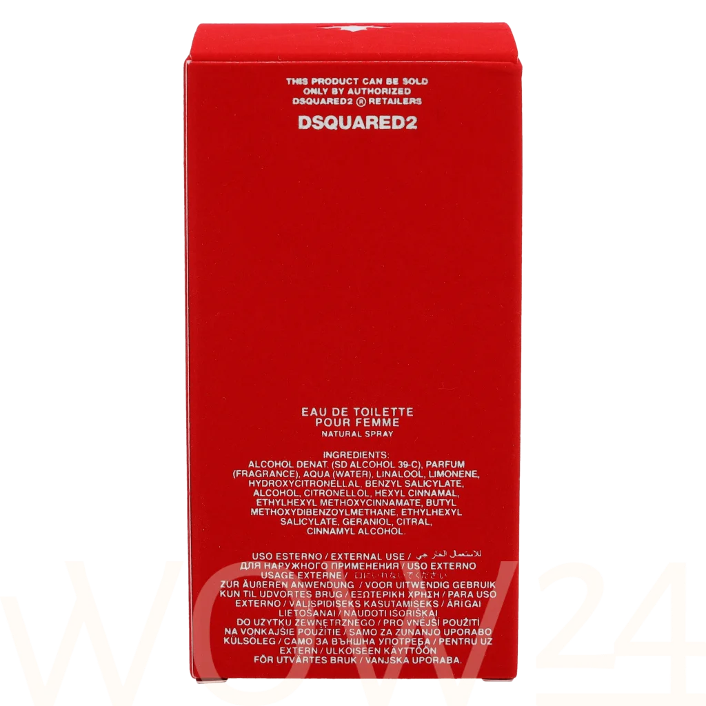 Dsquared&sup2; Dsquared2 Red Wood Pour Femme Edt Spray 100 ml kvepalai Moterims EDT