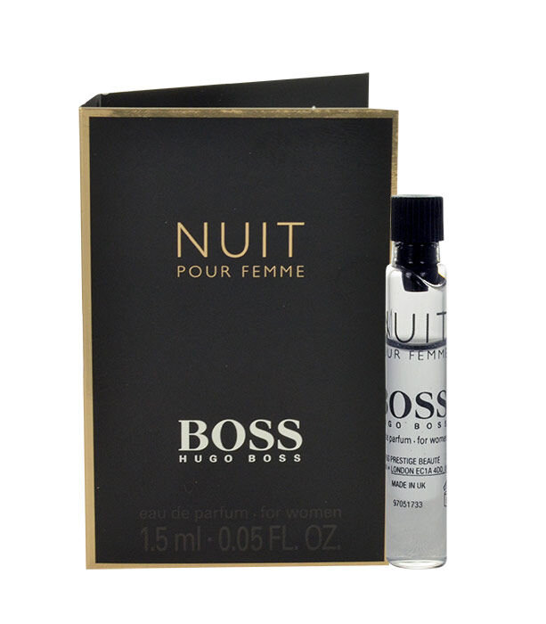 Hugo Boss Boss Nuit Pour Femme 1,5ml kvepalų mėginukas Moterims EDP
