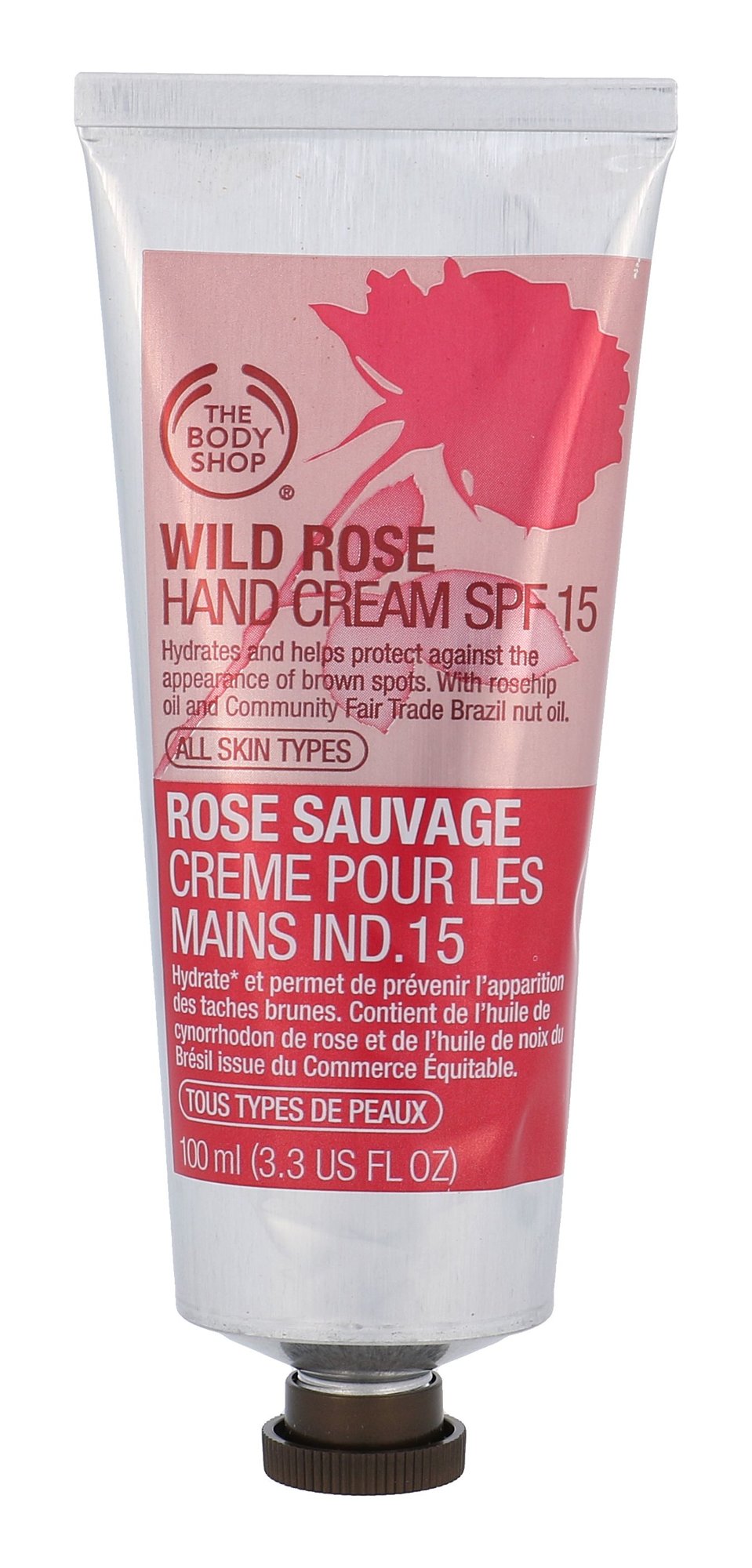 The Body Shop  Wild Rose rankų kremas