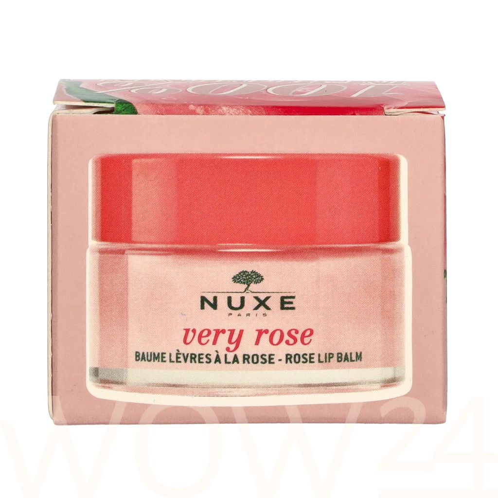 Nuxe Nuxe Very Rose Lip Balm 15 g lūpų balzamas