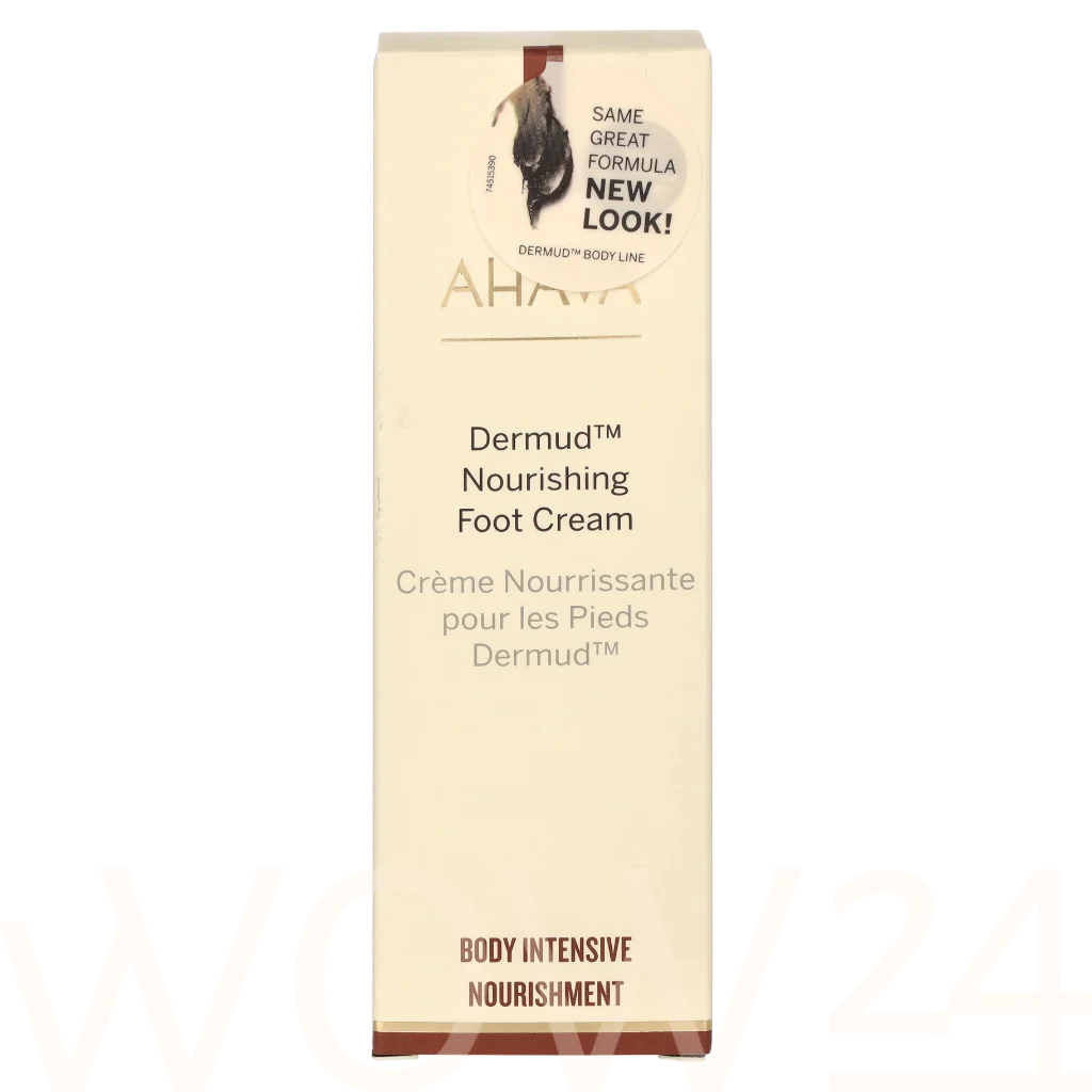 AHAVA Deadsea Mud Leave-On Deadsea Mud Pėdų kremas Moterims