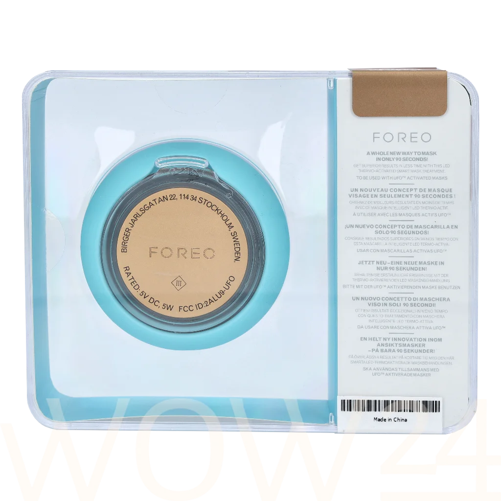 Foreo Foreo Ufo LED Thermo Activated Smart Mask - Mint 1 piece natūrali veido odos priežiūros priemonė