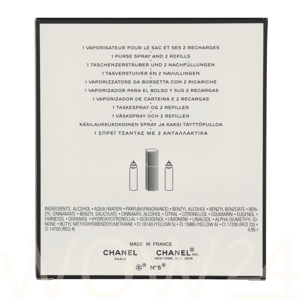 Chanel Chanel No 5 Giftset 60 ml kvepalai Moterims EDP