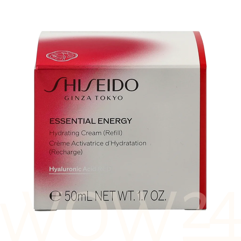 Shiseido Shiseido Essential Energy Hydrating Cream - Refill natūrali veido odos priežiūros priemonė