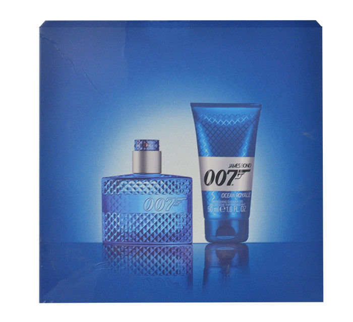 James Bond 007 Ocean Royale 30ml Edt 30ml + 50ml shower gel Kvepalai Vyrams EDT Rinkinys (Pažeista pakuotė)