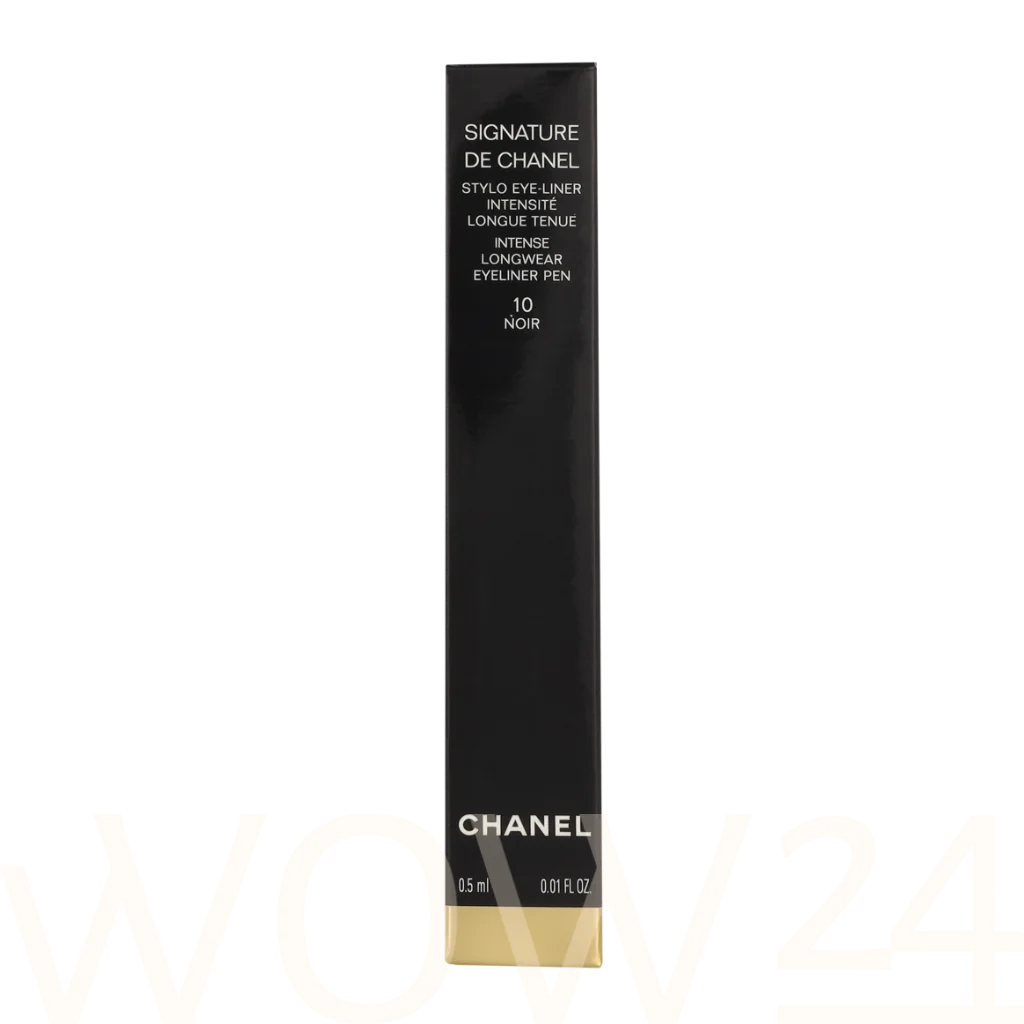 Chanel Signature waterproof eyeliner pen (Stylo Eye Liner) 0.5 ml 10 Noir akių kontūras Chanel Signature waterproof eyeliner pen (Stylo Eye Liner) 0.5 ml 10 Noir akių kontūras