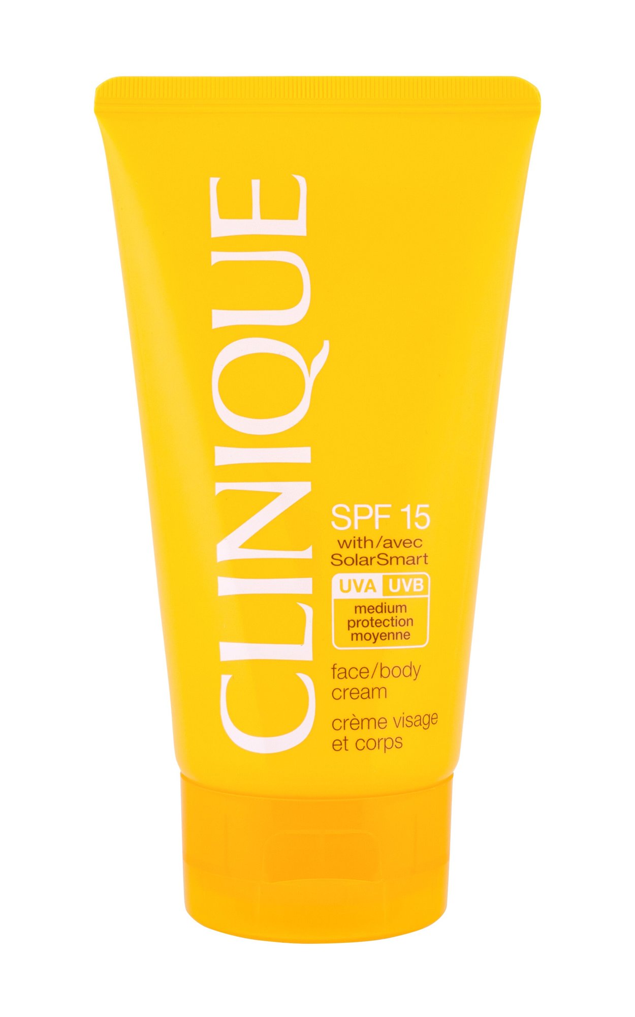 Clinique Sun Care Face Body Cream SPF15 150ml įdegio losjonas (Pažeista pakuotė)