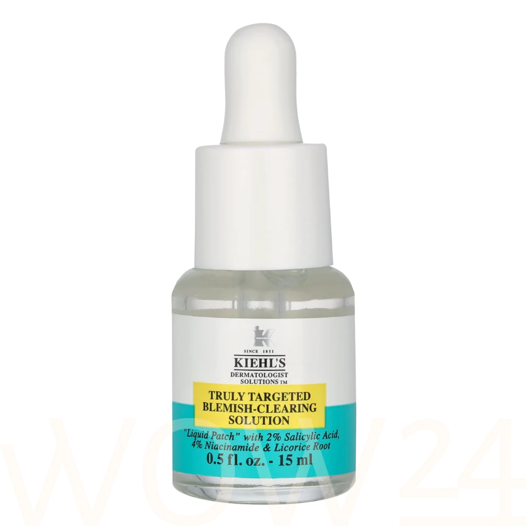 Kiehl's Kiehl's  Truly Targeted Blemish-Clearing Solution 15 ml vietinės priežiūros priemonė
