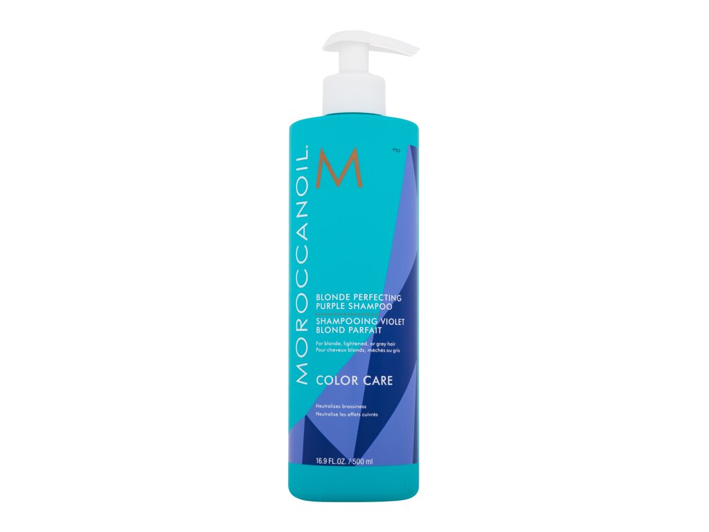 Moroccanoil Color Care Blonde Perfecting Purple Shampoo &scaron;ampūnas