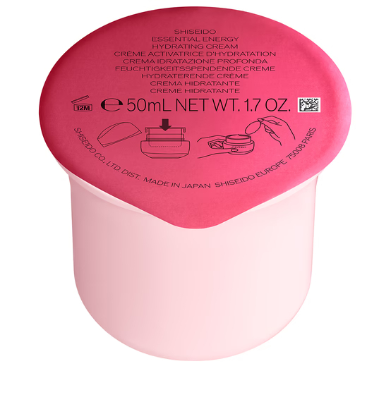 Shiseido Replacement filling for the moisturizing skin cream Essential Energy ( Hydrating Cream Refill) 50 ml 50ml Moterims