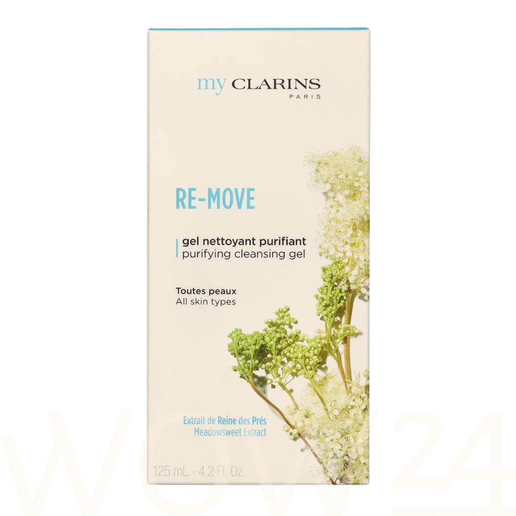 Clarins Re-Move Purifying Cleansing Gel Gelinis prausiklis Valomasis veido gelis Moterims