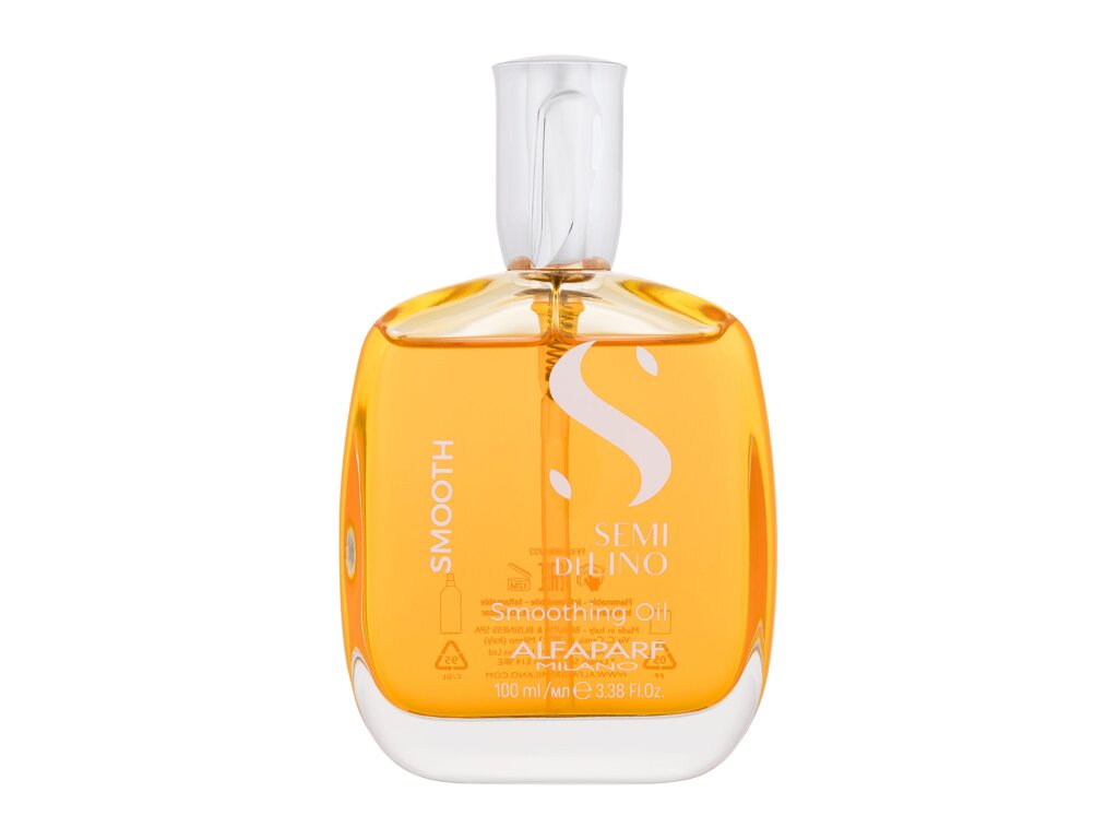 AlfaParf Milano Semi Di Lino Smooth Smoothing Oil plaukų aliejus