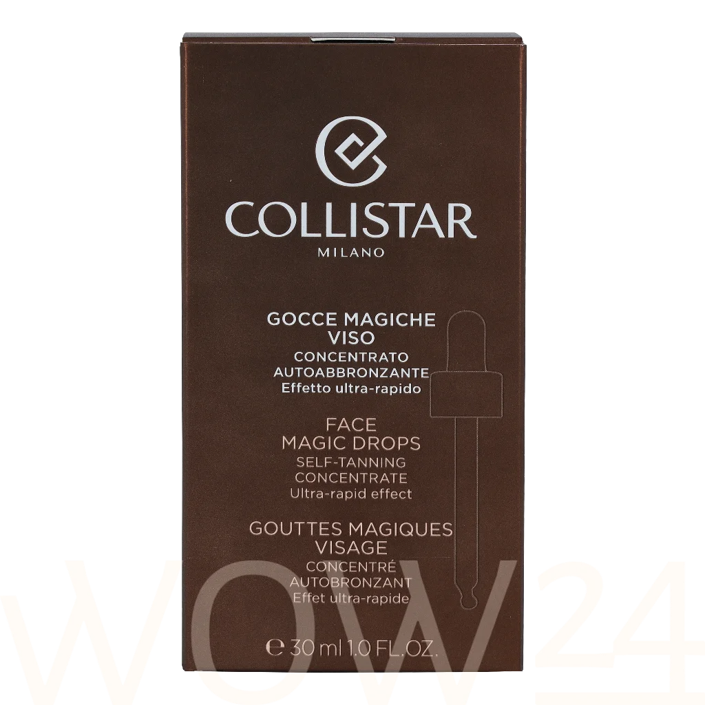  Collistar Face Magic Drops SelfTanning Concentrate 30 ml savaiminio įdegio kremas