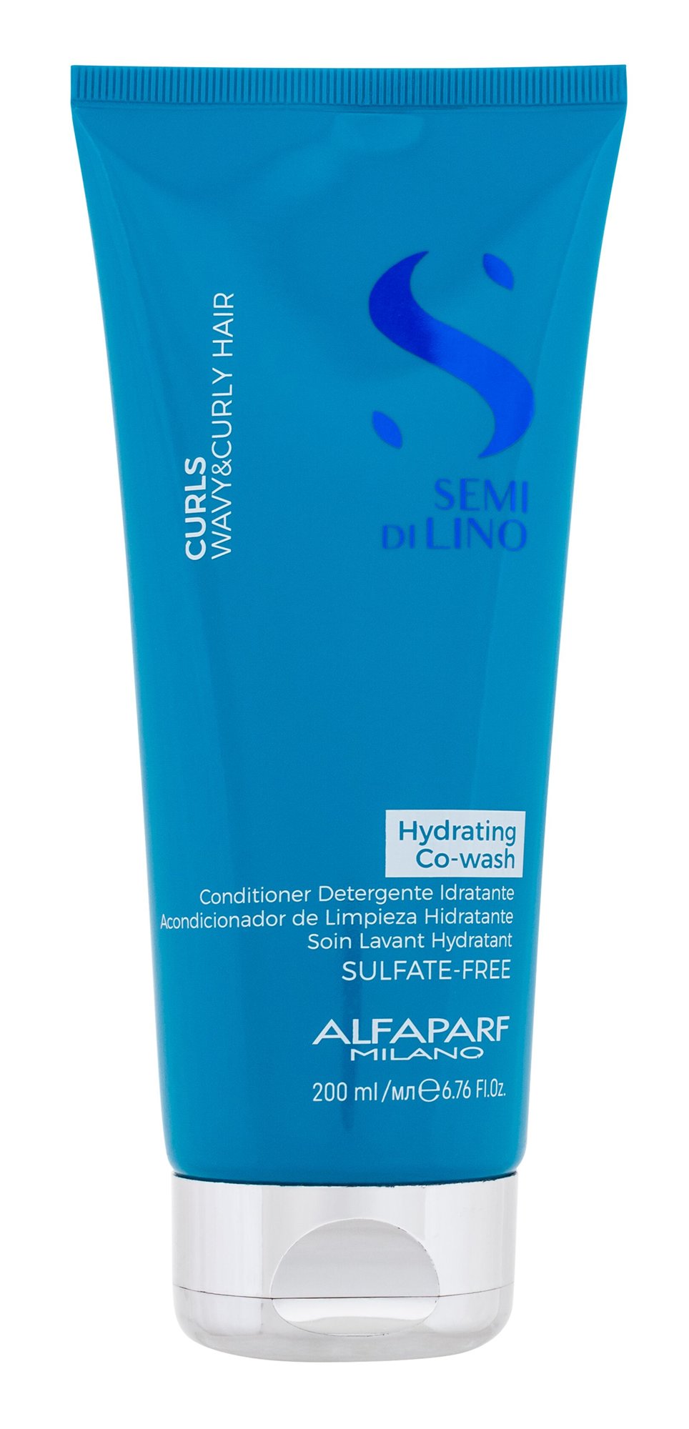 AlfaParf Milano Semi Di Lino Curls Hydrating Co-Wash šampūnas