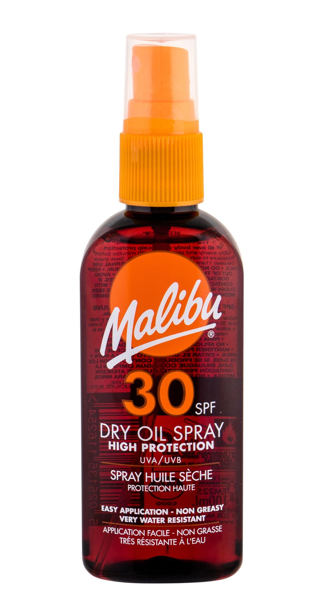 Malibu Dry Oil Spray 100ml įdegio losjonas