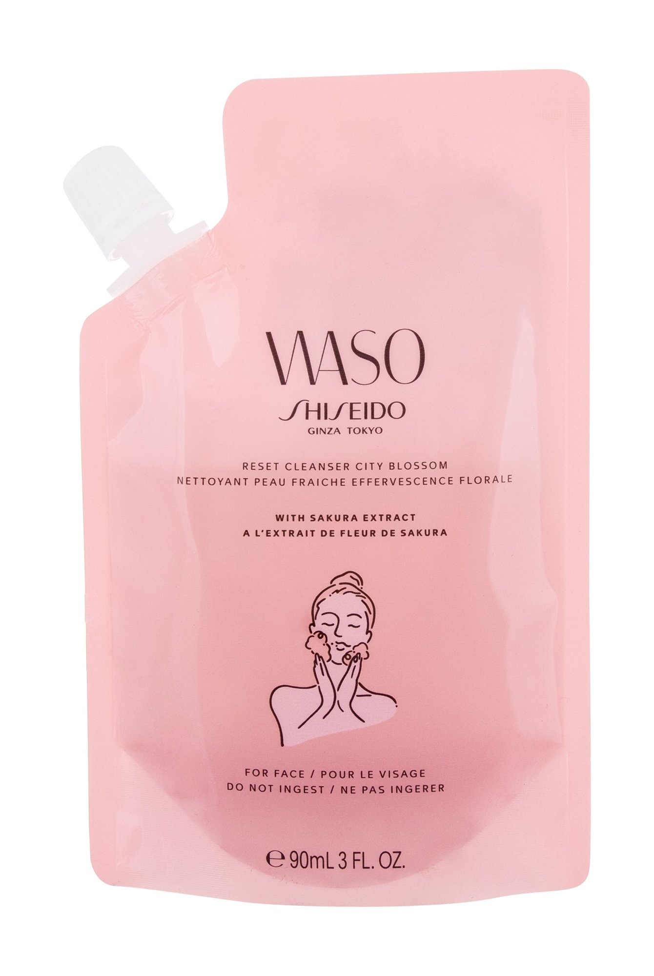 Shiseido Waso Reset Cleanser City Blossom veido gelis
