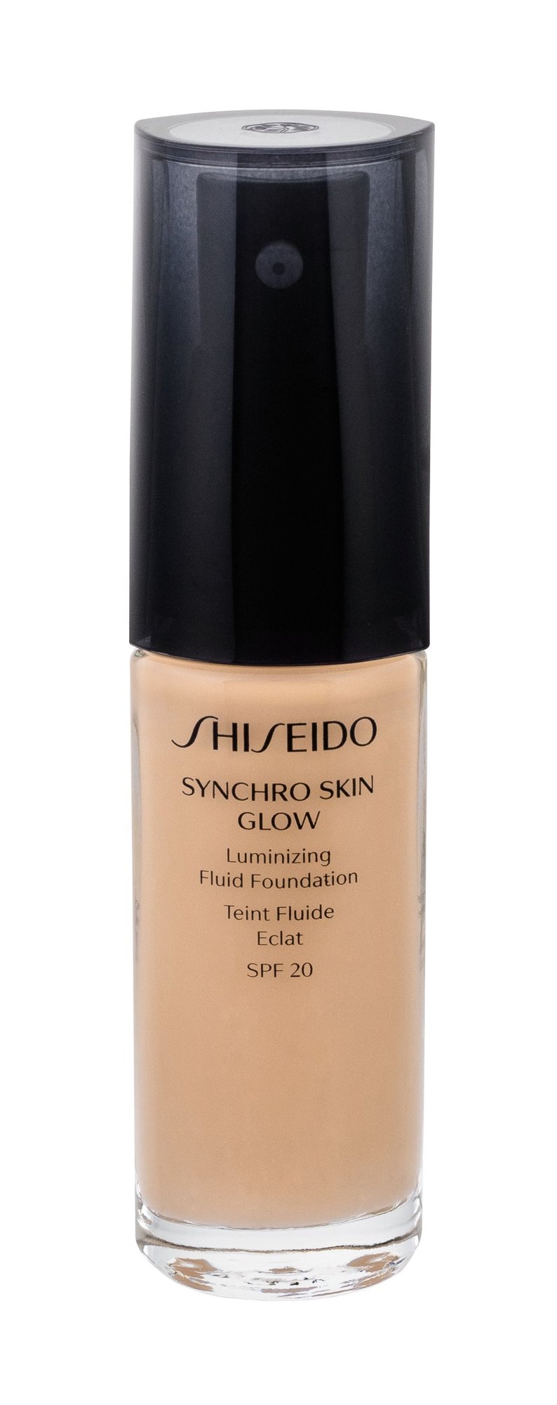 Shiseido Synchro Skin Glow 30ml makiažo pagrindas (Pažeista pakuotė)