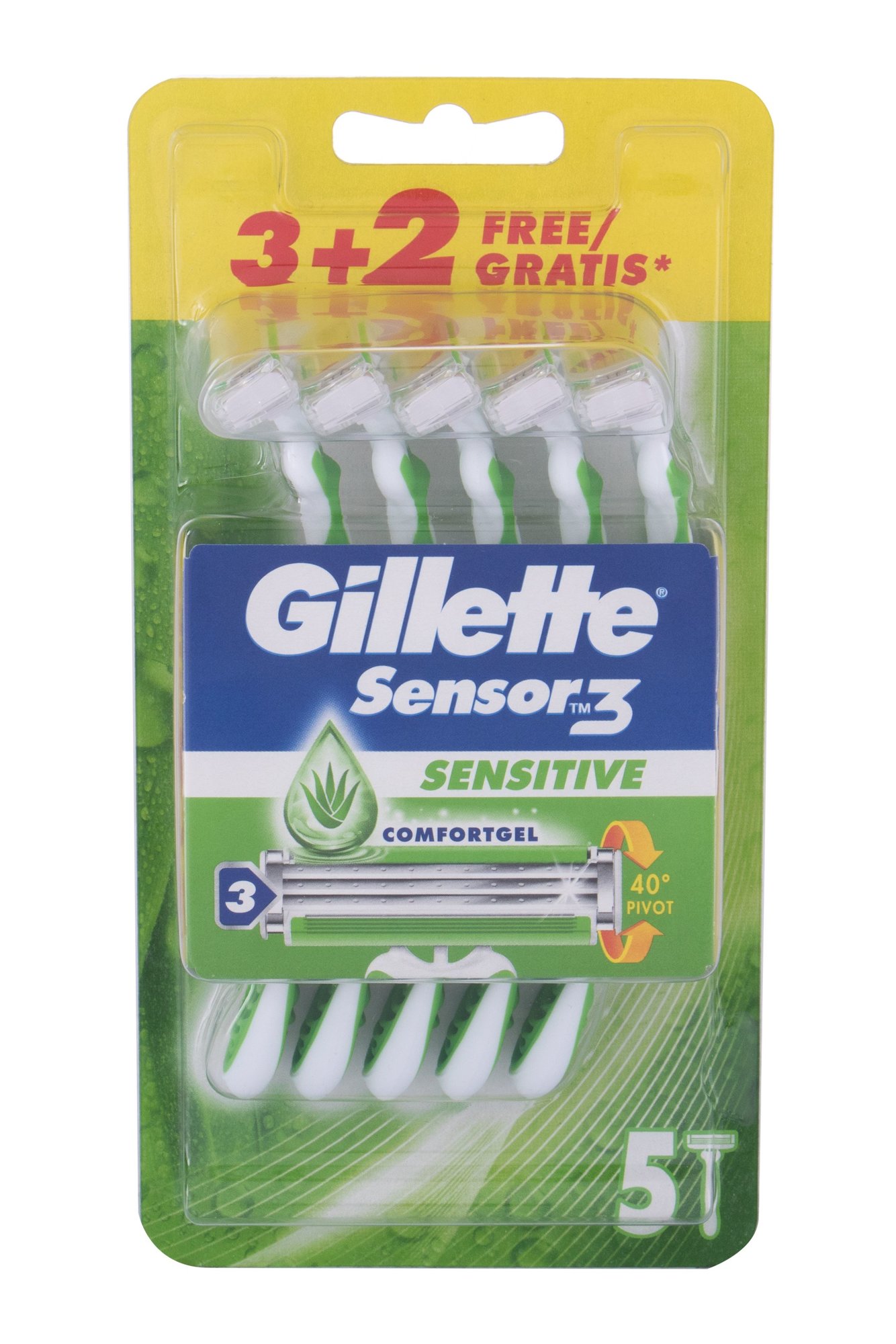 Gillette Sensor3 Sensitive skustuvas