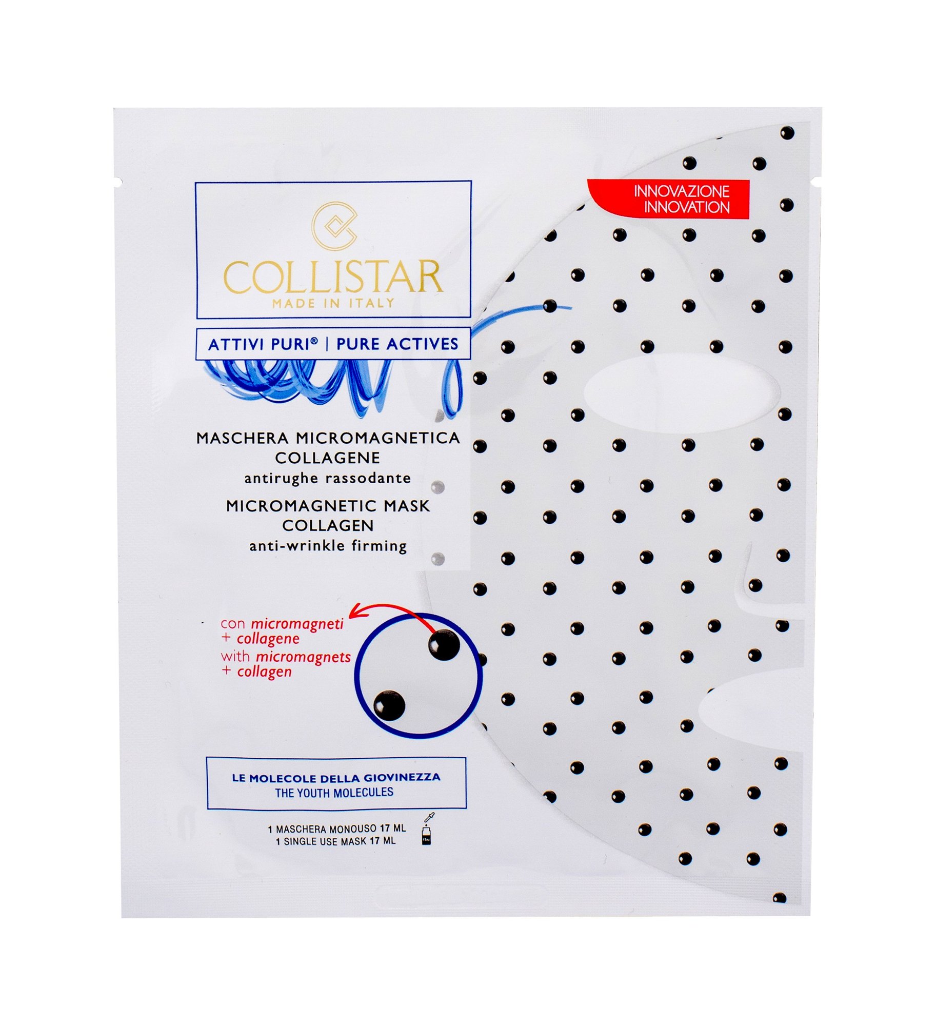 Collistar Pure Actives Micromagnetic Mask Collagen Veido kaukė