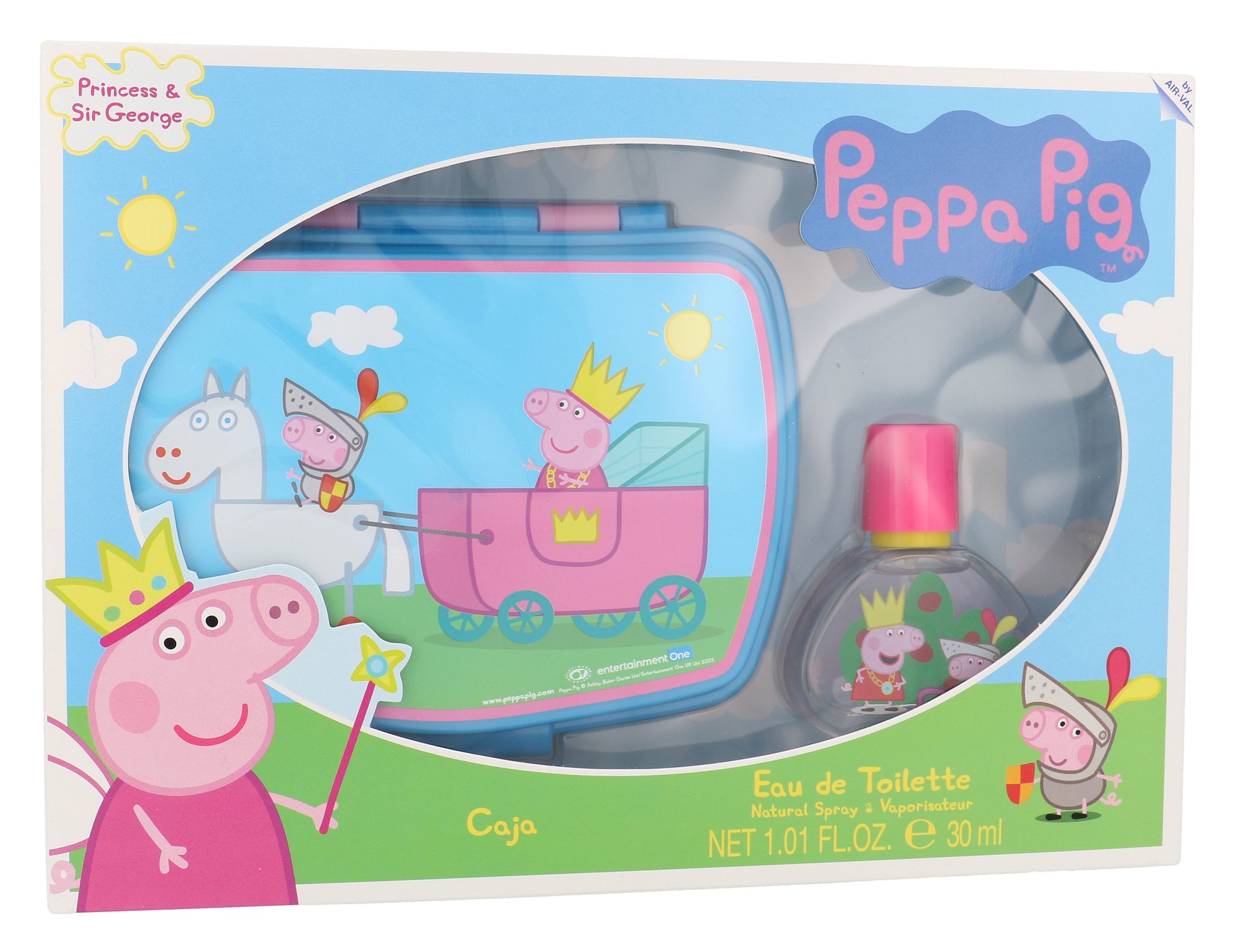 Peppa Pig Peppa 30ml Edt 30 ml + Snack box Kvepalai Vaikams EDT Rinkinys (Pažeista pakuotė)