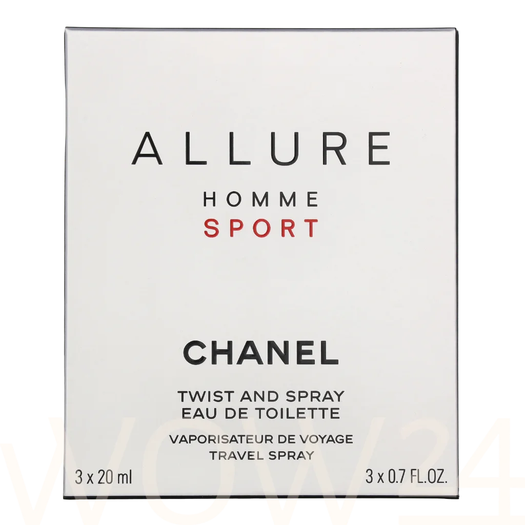 Chanel Chanel Allure Homme Sport Giftset kvepalai Vyrams