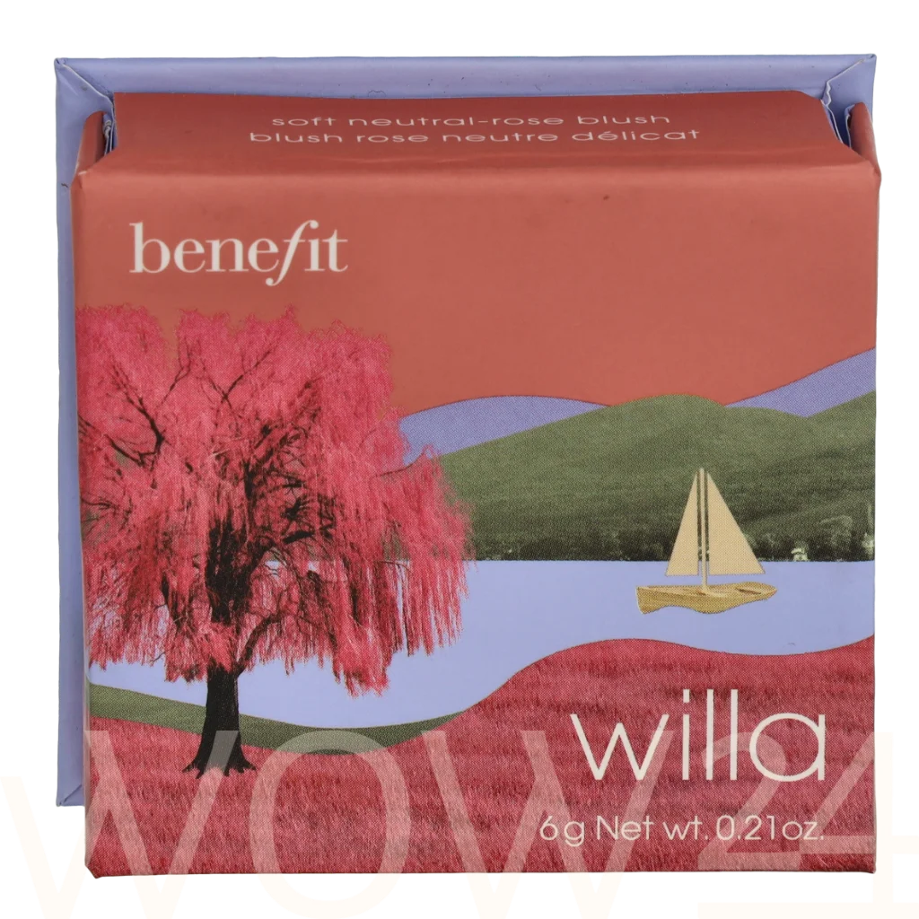 Benefit Willa Soft Neutral-Rose Blush Skaistalai Moterims