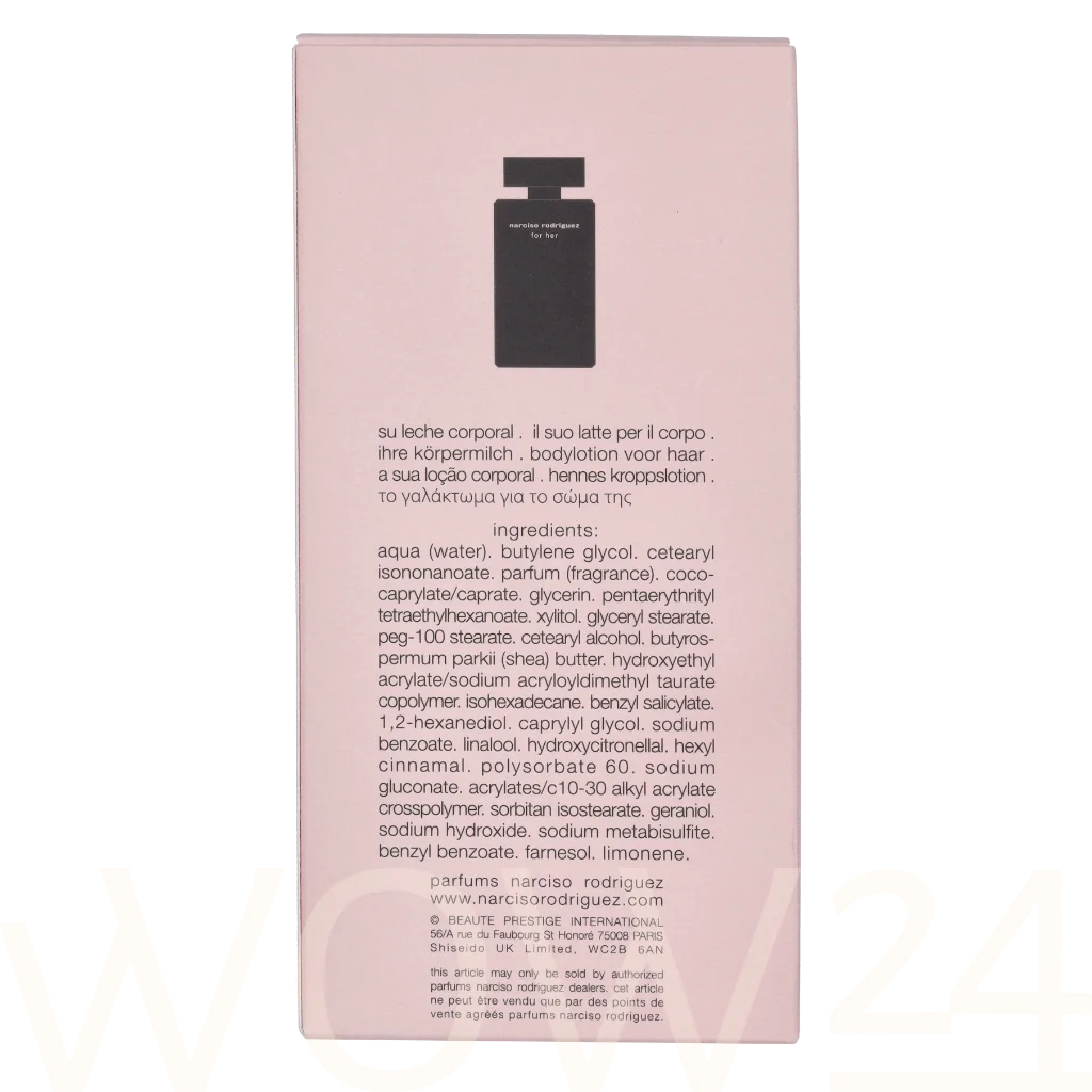 Narciso Rodriguez Narciso Rodriguez For Her Body Lotion 200 ml Parfumuotas gelis