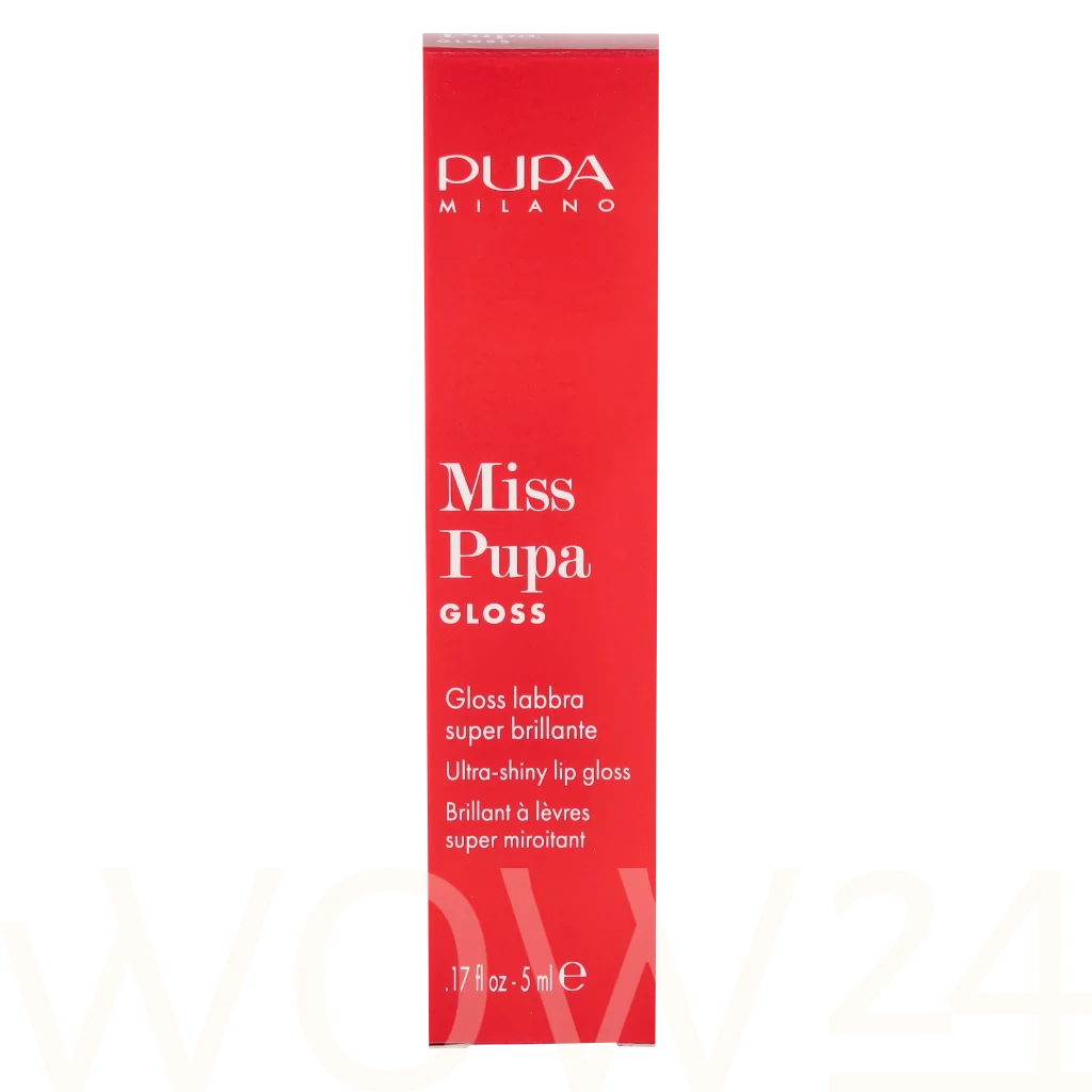 PUPA Milano Pupa Miss Pupa Ultra-Shine Lip Gloss 5 ml lūpų blizgesys
